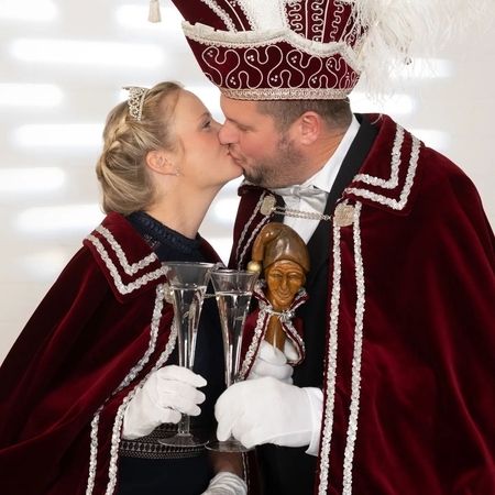 Karnevals Prinzenpaar aus Raum Rheine